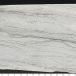 Dalle de quartzite blanc Mont Blanc