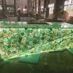Comptoirs en agate verte