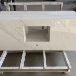 Cuarzo blanco Calacatta
