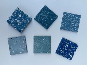 22 2 blue terrazzo countertop