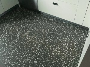 siyah terrazzo tezgah yüzeyleri siyah terrazzo tezgah yüzeyleri