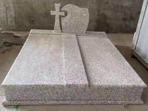 szary i biały granit