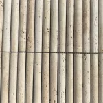 Travertine Fluted Mosaic Tiles