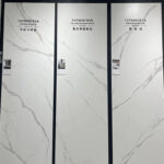 Calacatta Sintered Stone Kitchen Island for Luxury Interiors