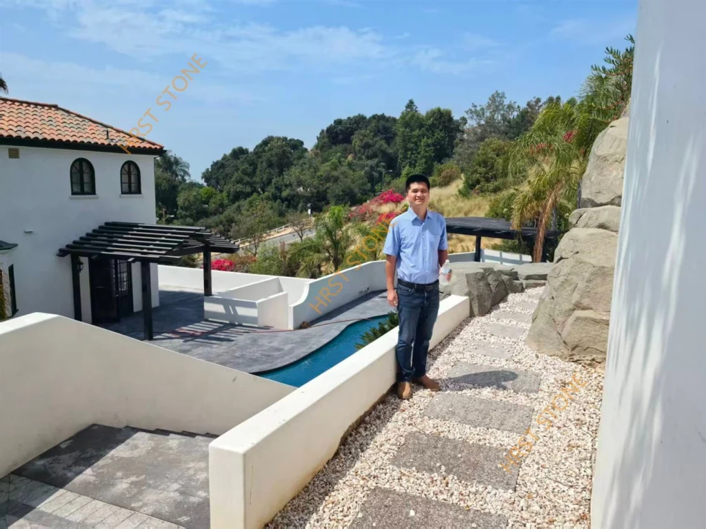 Villa Outdoor Granite Project