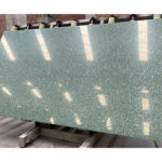 Lastre di terrazzo verde per progetti d'interior design