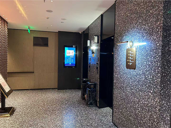 욕실 프로젝트용 회색 테라조 세면대 상판