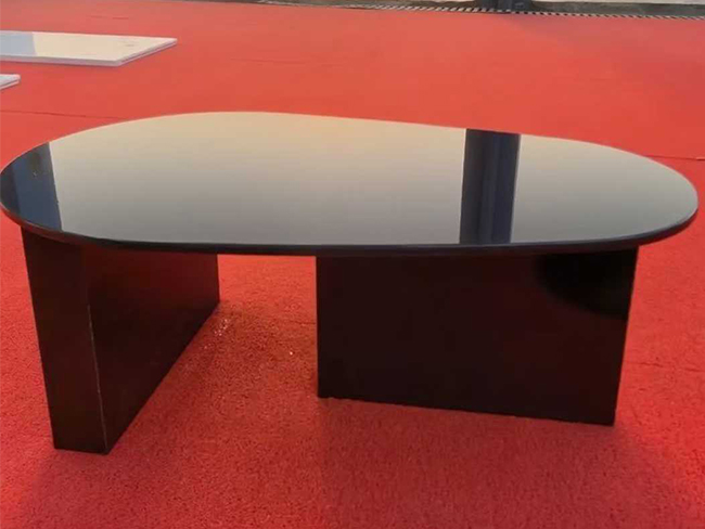 Декоративная скульптура из чистого черного нанокамня