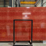 Product Overview of Red Travertine Nano Crystallized Stone