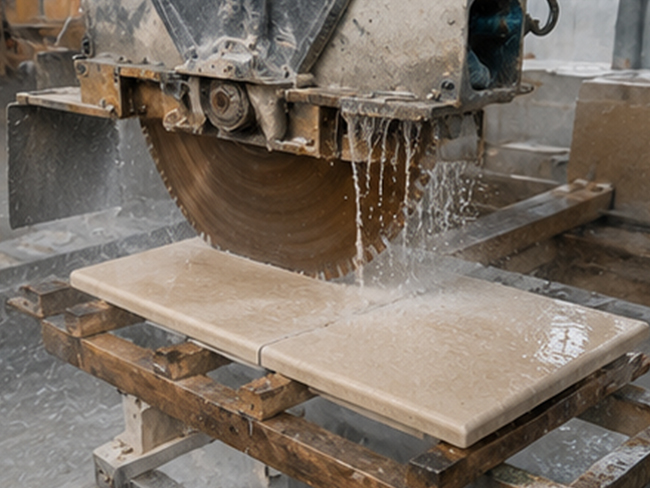 600x300 mm Porto Beige Limestone Pool Coping