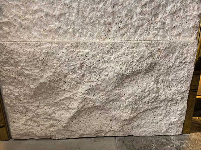 Grolla Beige Limestone textured surface finish